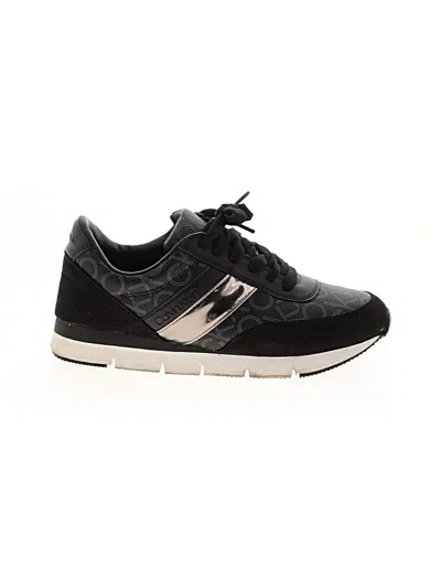 Pre-owned Calvin Klein Sneakers In Black