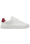 Calvin Klein Sneakers Cupsole Lace Up W/ml Lth In White
