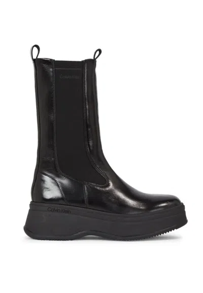 Calvin Klein Sneakers Pitched Chelsea Boot In Nero