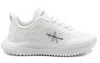 Calvin Klein Sneakers White In Bianco Chiari E Naturali