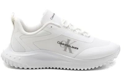 Calvin Klein Sneakers White In Bianco Chiari E Naturali