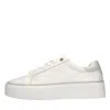 Calvin Klein Sneakers White In Bianco Neutri