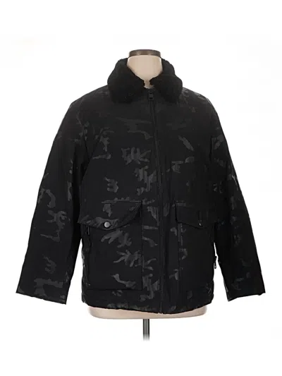 Pre-owned Calvin Klein Snow Jacket In Black