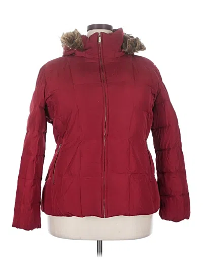 Pre-owned Calvin Klein Snow Jacket In Red