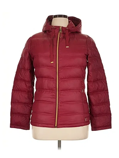 Pre-owned Calvin Klein Snow Jacket In Red