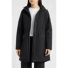 Calvin Klein Soft Shell Parka In Black
