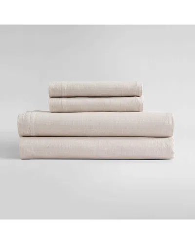 Calvin Klein Soho Cotton Sheet Set In Neutral
