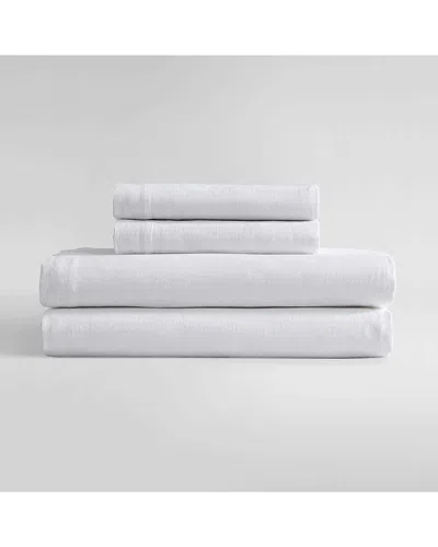 Calvin Klein Soho Cotton Sheet Set In White