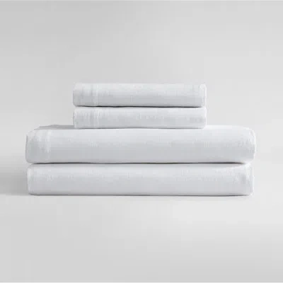 Calvin Klein Soho Cotton Sheet Set In White