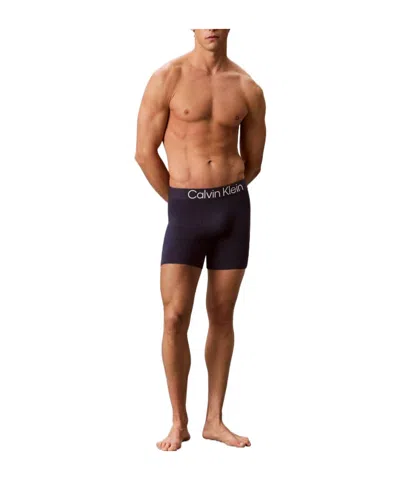 Calvin Klein Solid Color Single Boxer In Black