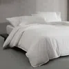 Calvin Klein Solid Cotton Blend 3 Piece Duvet Cover Set, King