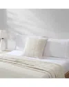 Calvin Klein Solid Cotton Gauze Pillow Cover In White
