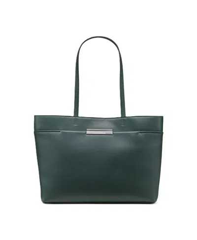 Calvin Klein Soma Triple Compartment Tote In Deep Forest