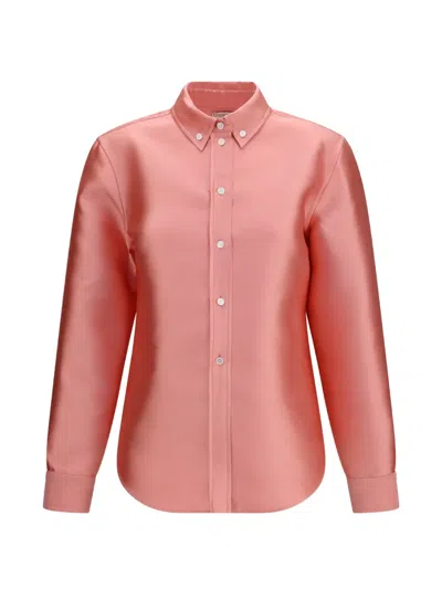 Calvin Klein Sophie Button-down Shirt In Pink