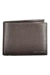 Calvin Klein Sophisticated Leather Wallet With Rfid Block