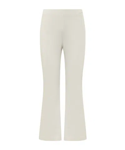 Calvin Klein Spacer Fit Flared Pants In White