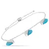 Calvin Klein Spicy Stainless Steel Turquoise Bracelet In Multi