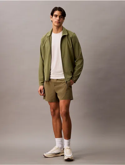 Calvin Klein Sport Calvin Klein Men's Modern Sport Woven Shorts In Green