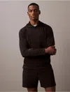 Calvin Klein Sport Calvin Klein Men's Soft Stretch Sport Classic Hoodie In Black