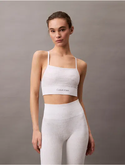 Calvin Klein Sport Calvin Klein Women's Ck Sport Seamless Print Sports Bra