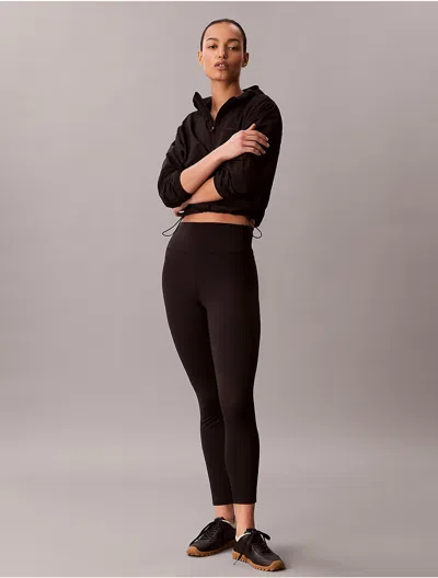 Calvin Klein Sport Calvin Klein Women's Icon Sport High Rise 7/8 Leggings In Black