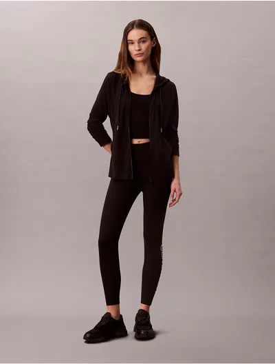 Calvin Klein Sport Calvin Klein Women's Icon Sport Logo 7/8 Leggings In Black
