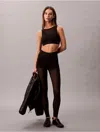 Calvin Klein Sport Calvin Klein Women's Invisibles Mesh High Waist Leggings In Black