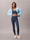 Calvin Klein Sport Calvin Klein Women's Modern Sport High Rise 7/8 Leggings In Blue