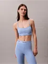 Calvin Klein Sport Calvin Klein Women's Modern Sport Low Impact Sports Bra In Blue