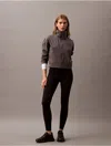 Calvin Klein Sport Calvin Klein Women's Modern Sport Windbreaker Jacket In Gray