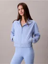 Calvin Klein Sport Calvin Klein Women's Modern Sport Windbreaker Jacket In Blue