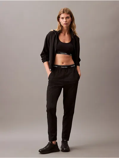 Calvin Klein Sport Calvin Klein Women's Modern Sport Woven Pants In Black