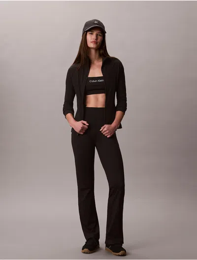 Calvin Klein Sport Calvin Klein Women's Soft Sport Flared Leggings In Brown