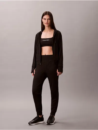 Calvin Klein Sport Calvin Klein Women's Soft Sport Hoodie In Black