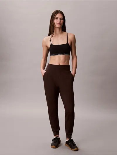 Calvin Klein Sport Calvin Klein Women's Soft Sport Joggers In Brown