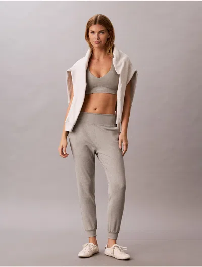Calvin Klein Sport Calvin Klein Women's Soft Sport Joggers In Gray