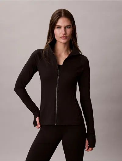 Calvin Klein Sport Calvin Klein Women's Soft Sport Lightweight Jacket In Brown