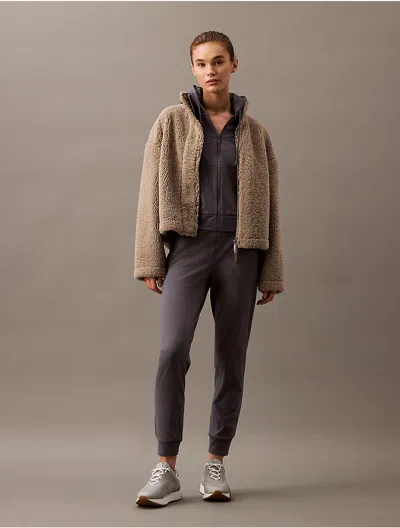 Calvin Klein Sport Calvin Klein Women's Soft Stretch Sport Jogger In Brown