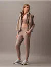 Calvin Klein Sport Calvin Klein Women's Soft Stretch Sport Jogger In Brown