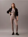 Calvin Klein Sport Calvin Klein Women's Sport Icon Ruched Leggings