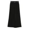 Calvin Klein Sport Leather Pants In Black
