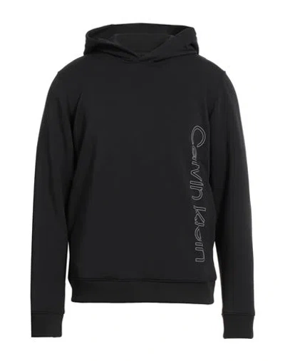 Calvin Klein Sport Man Sweatshirt Black Size L Recycled Polyester
