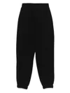 Calvin Klein Logo Terry Pant Elastic Waistband In Black