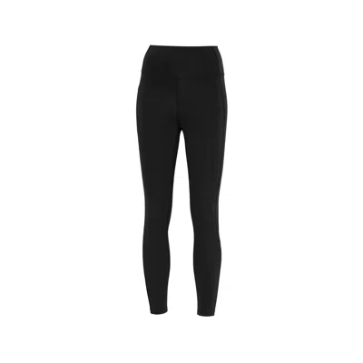 Calvin Klein Sport Side-pocket Leggings In Black