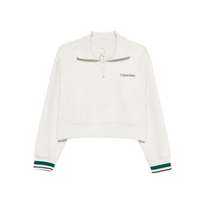 Calvin Klein Sport Sweaters Neutral In White