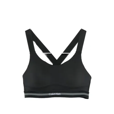 Calvin Klein Sport Tops In Black