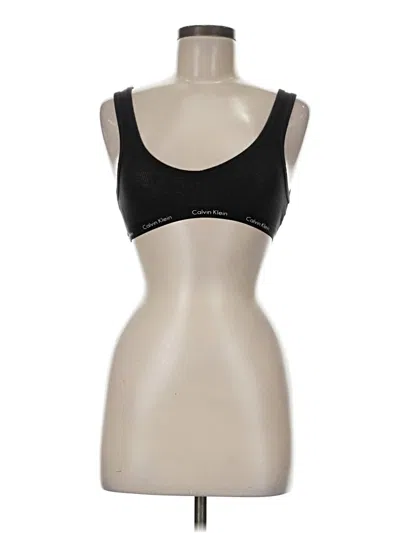 Pre-owned Calvin Klein Sports Bra In Black