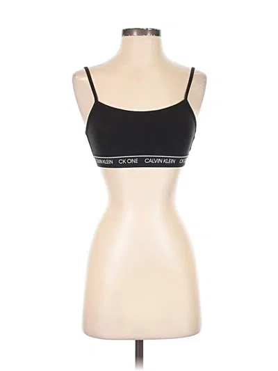 Pre-owned Calvin Klein Sports Bra In Black
