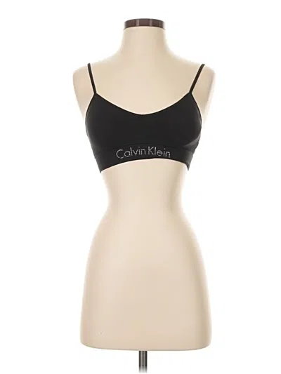 Pre-owned Calvin Klein Sports Bra In Tan