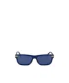 Calvin Klein Square-frame Sunglasses In Blue